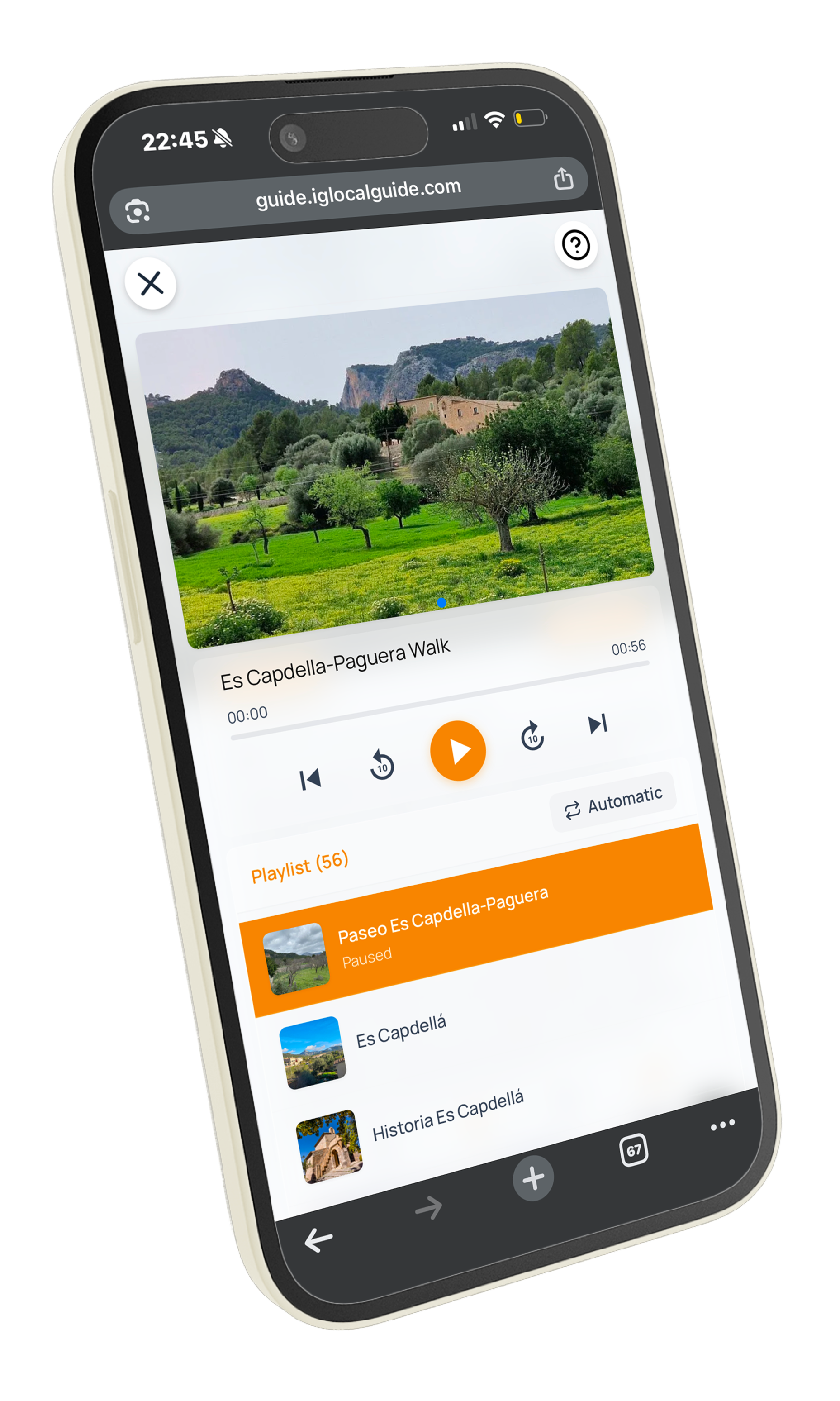 iglocalguide audio guide feature